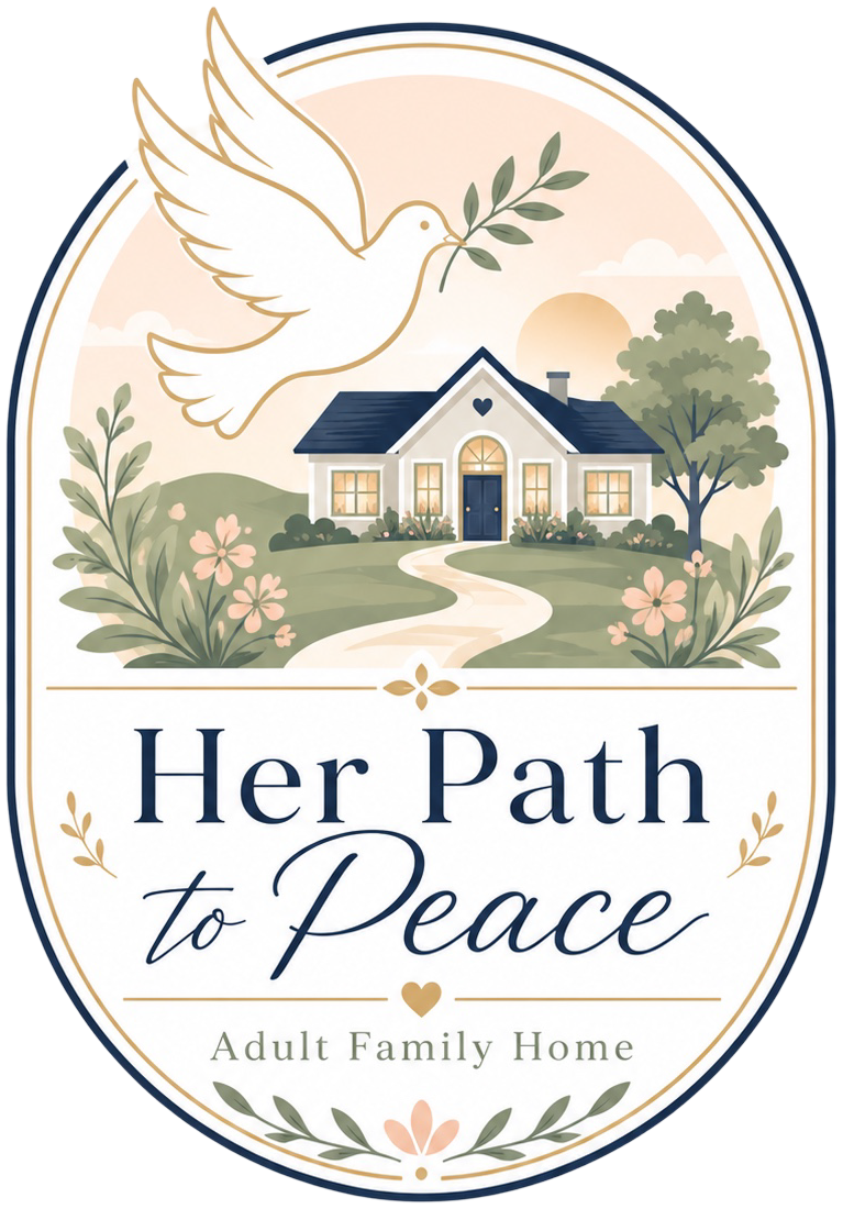 Her Path to Peace Logo